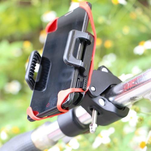 自行车配件灯架硅胶灯架硅胶绑带高弹矽胶捆扎带车把带手电固定绳